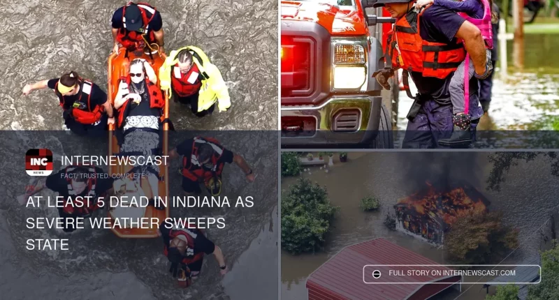 At Least 5 Dead in Indiana as Severe Weather Sweeps State - Internewscast Journal