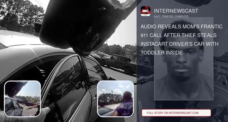 Audio Reveals Mom’s Frantic 911 Call After Thief Steals Instacart Driver’s Car With Toddler Inside - Internewscast Journal
