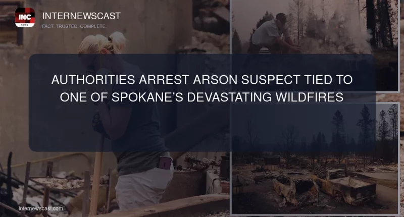 Authorities Arrest Arson Suspect Tied to One of Spokane’s Devastating Wildfires - Internewscast Journal