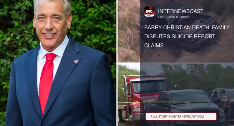 Barry Christian Death: Family Disputes Suicide Report Claims - Internewscast Journal