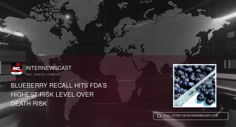 Blueberry Recall Hits FDA’s Highest Risk Level Over Death Risk - Internewscast Journal