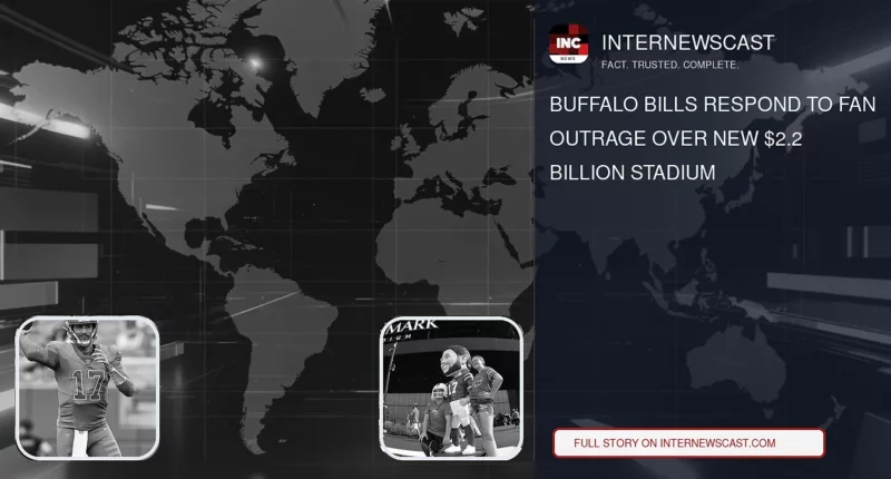 Buffalo Bills Respond to Fan Outrage Over New $2.2 Billion Stadium - Internewscast Journal