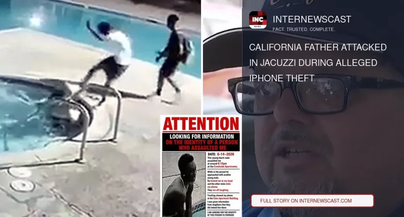 California Father Attacked in Jacuzzi During Alleged iPhone Theft - Internewscast Journal