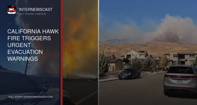 California Hawk Fire Triggers Urgent Evacuation Warnings - Internewscast Journal