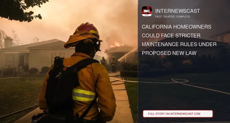 California Homeowners Could Face Stricter Maintenance Rules Under Proposed New Law - Internewscast Journal