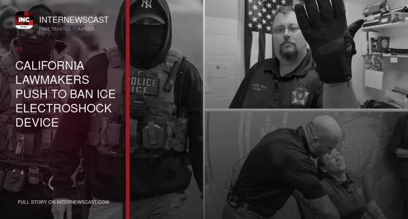 California Lawmakers Push to Ban ICE Electroshock Device - Internewscast Journal