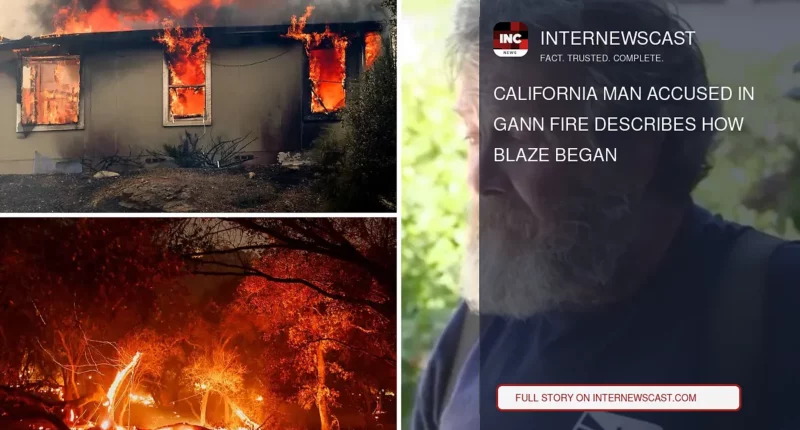 California Man Accused in Gann Fire Describes How Blaze Began - Internewscast Journal