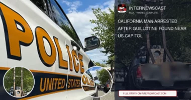 California Man Arrested After Guillotine Found Near US Capitol - Internewscast Journal