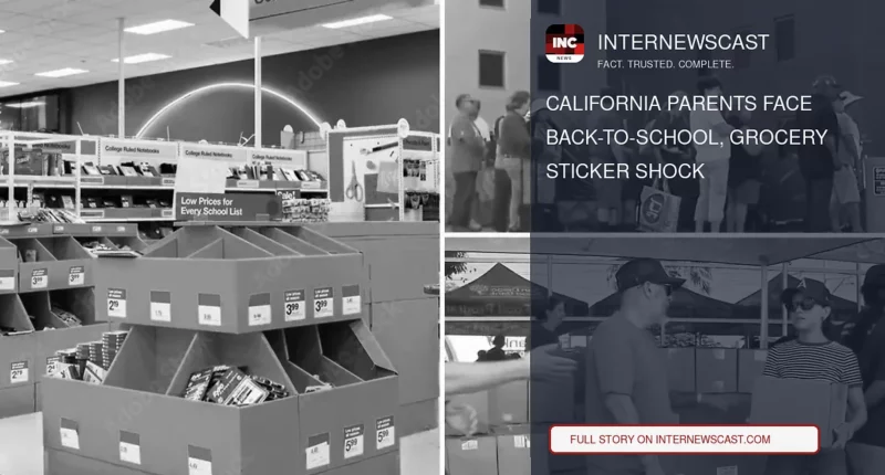 California Parents Face Back-to-School, Grocery Sticker Shock - Internewscast Journal