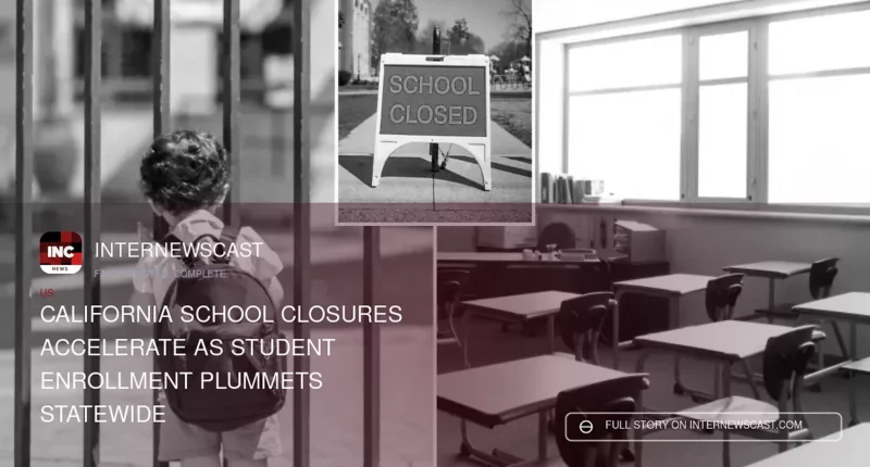 California School Closures Accelerate as Student Enrollment Plummets Statewide - Internewscast Journal