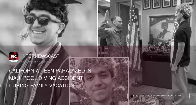 California Teen Paralyzed in Maui Pool Diving Accident During Family Vacation - Internewscast Journal