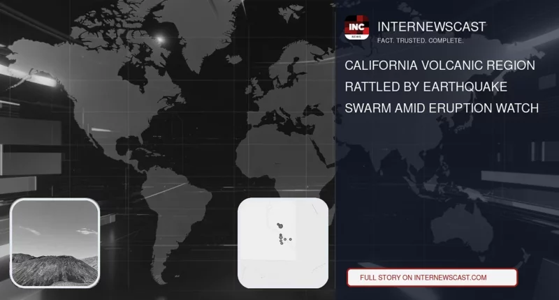 California Volcanic Region Rattled by Earthquake Swarm Amid Eruption Watch - Internewscast Journal