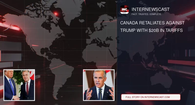 Canada Retaliates Against Trump With $20B in Tariffs - Internewscast Journal
