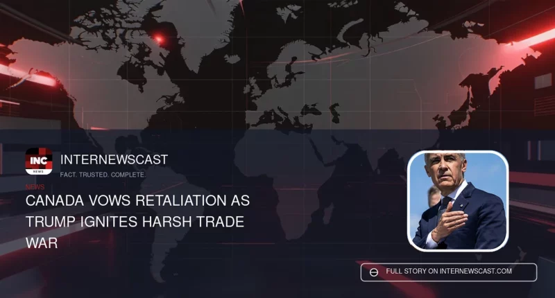 Canada Vows Retaliation as Trump Ignites Harsh Trade War - Internewscast Journal