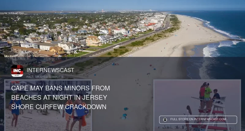 Cape May Bans Minors From Beaches at Night in Jersey Shore Curfew Crackdown - Internewscast Journal