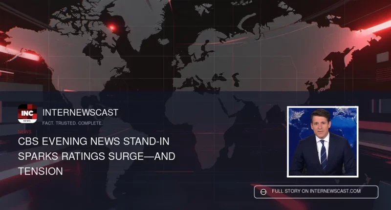 CBS Evening News Stand-In Sparks Ratings Surge—and Tension - Internewscast Journal