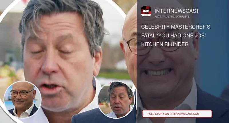 Celebrity MasterChef’s Fatal ‘You Had One Job’ Kitchen Blunder - Internewscast Journal