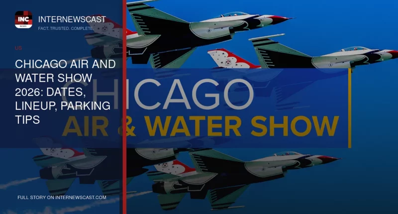 Chicago Air and Water Show 2026: Dates, Lineup, Parking Tips - Internewscast Journal