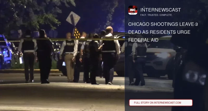 Chicago Shootings Leave 3 Dead as Residents Urge Federal Aid - Internewscast Journal