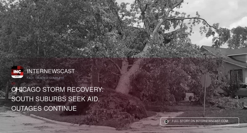 Chicago Storm Recovery: South Suburbs Seek Aid, Outages Continue - Internewscast Journal