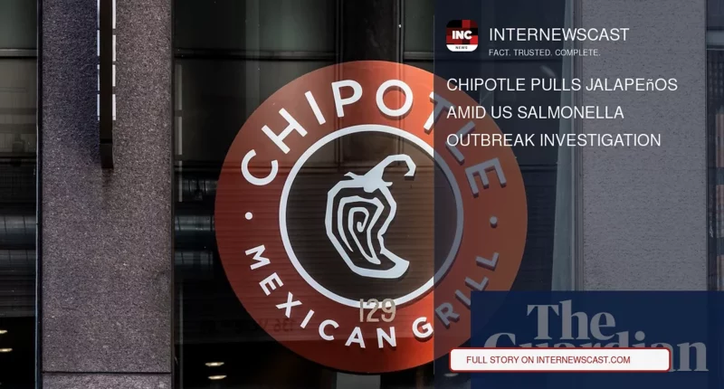 Chipotle Pulls Jalapeños Amid US Salmonella Outbreak Investigation - Internewscast Journal