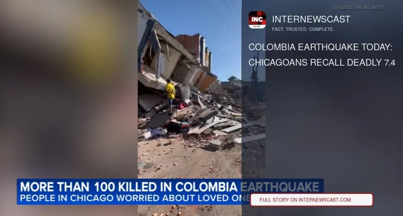 Colombia Earthquake Today: Chicagoans Recall Deadly 7.4 - Internewscast Journal