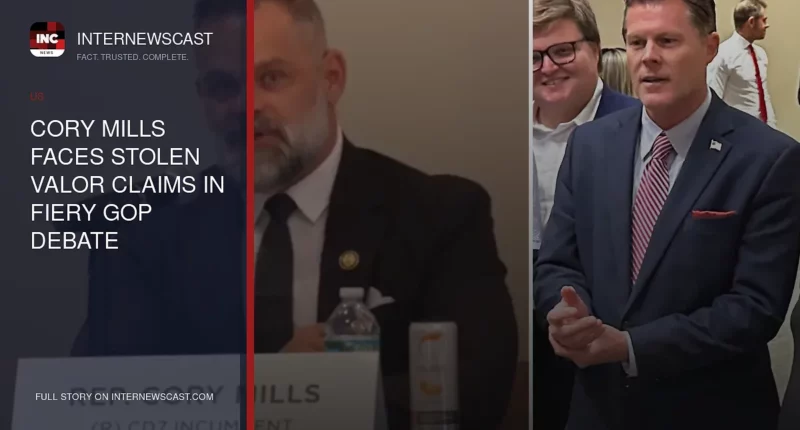 Cory Mills Faces Stolen Valor Claims in Fiery GOP Debate - Internewscast Journal