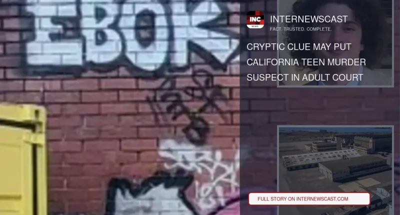 Cryptic Clue May Put California Teen Murder Suspect in Adult Court - Internewscast Journal