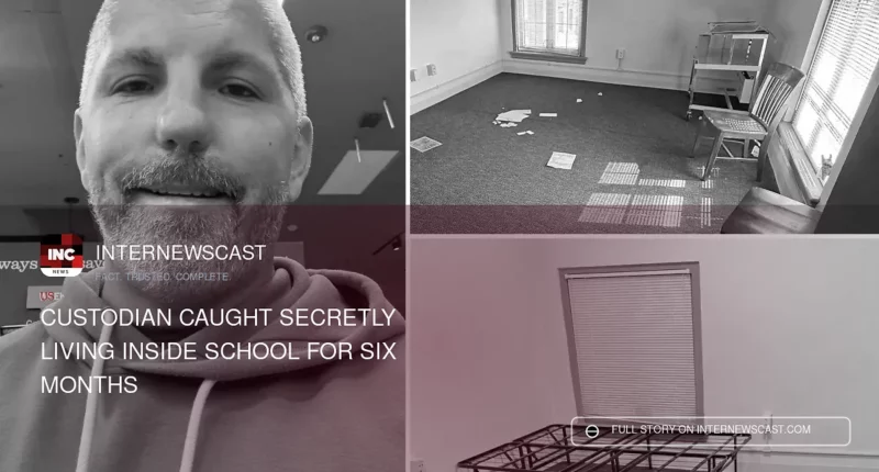 Custodian Caught Secretly Living Inside School for Six Months - Internewscast Journal