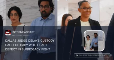 Dallas Judge Delays Custody Call for Baby With Heart Defect in Surrogacy Fight - Internewscast Journal