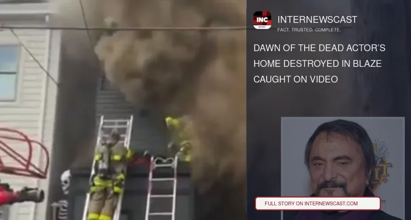 Dawn of the Dead Actor’s Home Destroyed in Blaze Caught on Video - Internewscast Journal