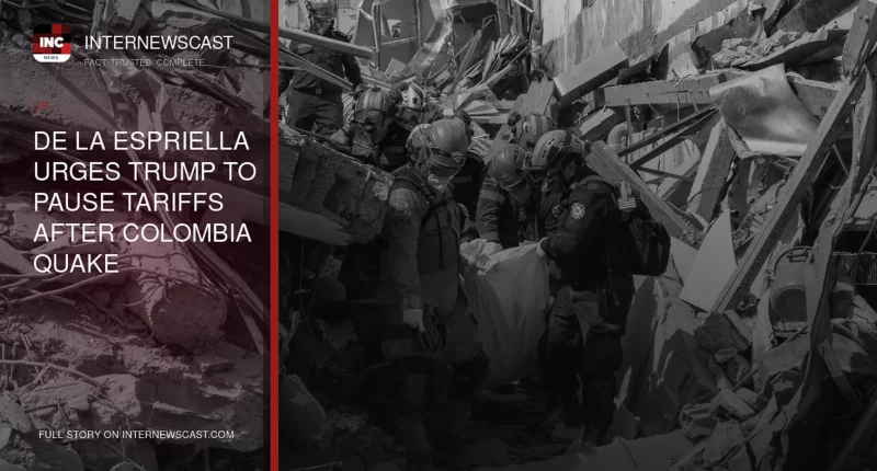 De la Espriella Urges Trump to Pause Tariffs After Colombia Quake - Internewscast Journal