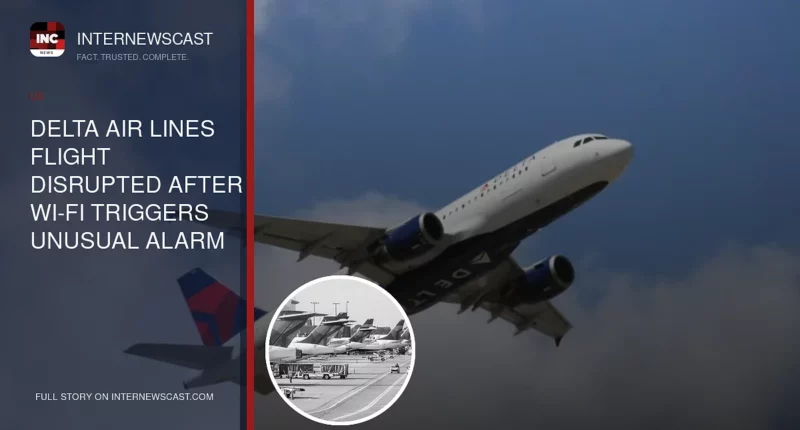 Delta Air Lines Flight Disrupted After Wi-Fi Triggers Unusual Alarm - Internewscast Journal
