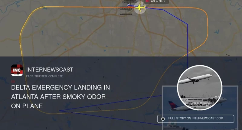 Delta Emergency Landing in Atlanta After Smoky Odor on Plane - Internewscast Journal