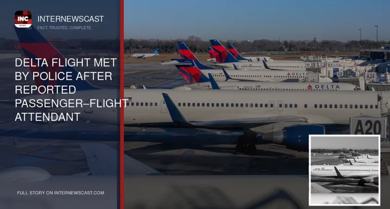 Delta Flight Met by Police After Reported Passenger–Flight Attendant Dispute - Internewscast Journal