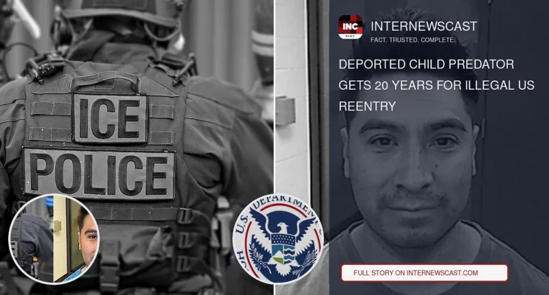 Deported Child Predator Gets 20 Years for Illegal US Reentry - Internewscast Journal