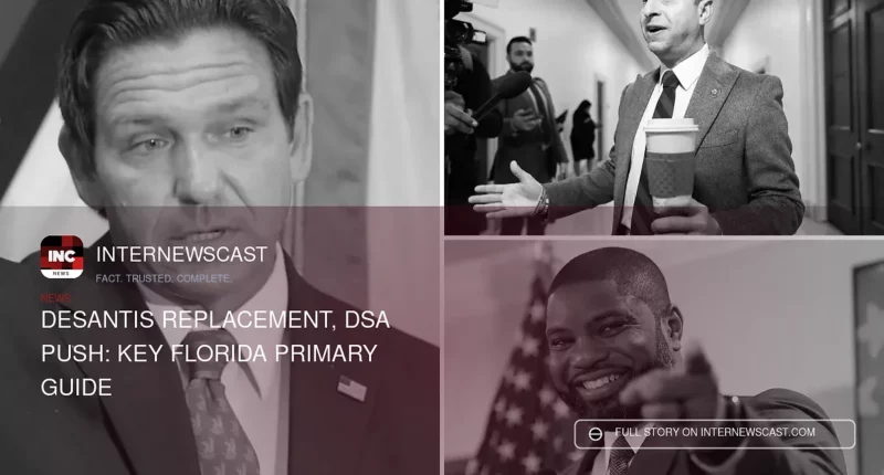 DeSantis Replacement, DSA Push: Key Florida Primary Guide - Internewscast Journal