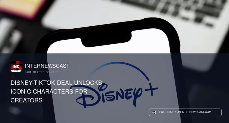 Disney-TikTok Deal Unlocks Iconic Characters for Creators - Internewscast Journal