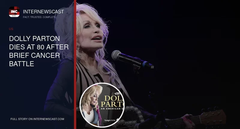 Dolly Parton Dies at 80 After Brief Cancer Battle - Internewscast Journal