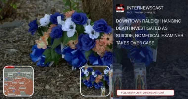 Downtown Raleigh Hanging Death Investigated as Suicide, NC Medical Examiner Takes Over Case - Internewscast Journal