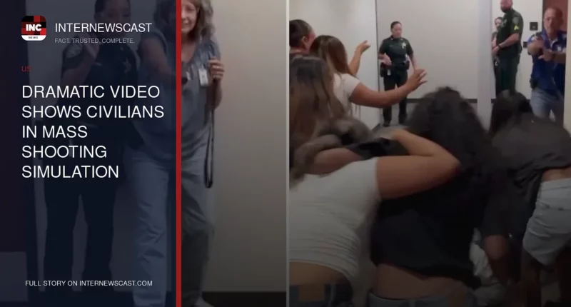 Dramatic Video Shows Civilians in Mass Shooting Simulation - Internewscast Journal