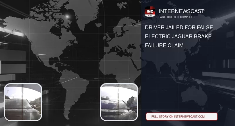 Driver Jailed for False Electric Jaguar Brake Failure Claim - Internewscast Journal
