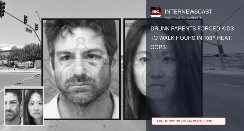 Drunk Parents Forced Kids to Walk Hours in 108° Heat: Cops - Internewscast Journal