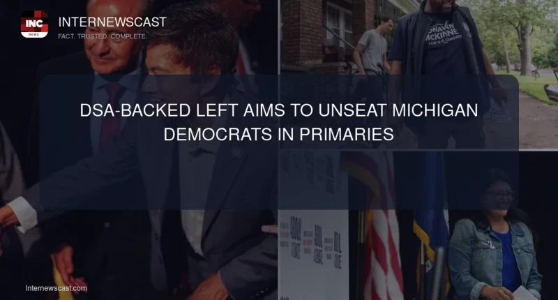 DSA-Backed Left Aims to Unseat Michigan Democrats in Primaries - Internewscast Journal
