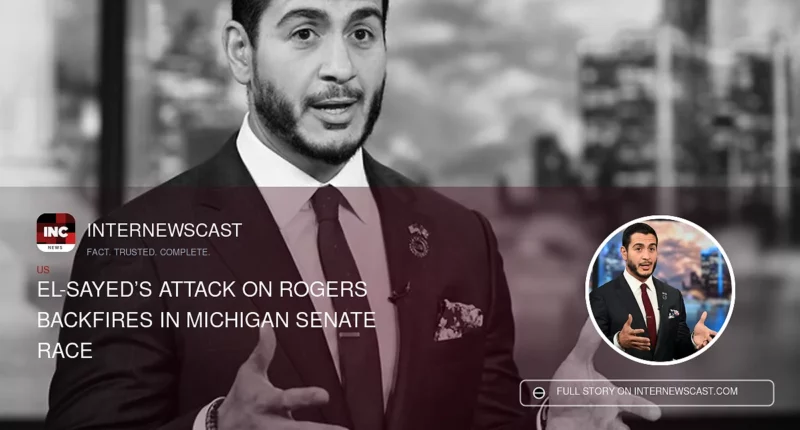 El-Sayed’s Attack on Rogers Backfires in Michigan Senate Race - Internewscast Journal