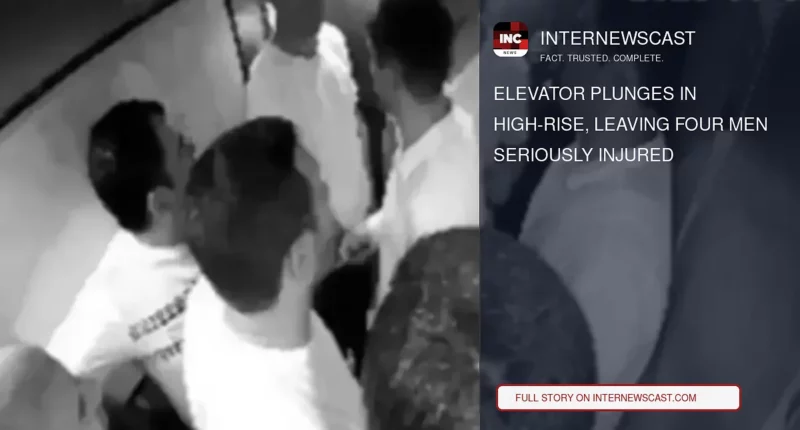 Elevator Plunges in High-Rise, Leaving Four Men Seriously Injured - Internewscast Journal