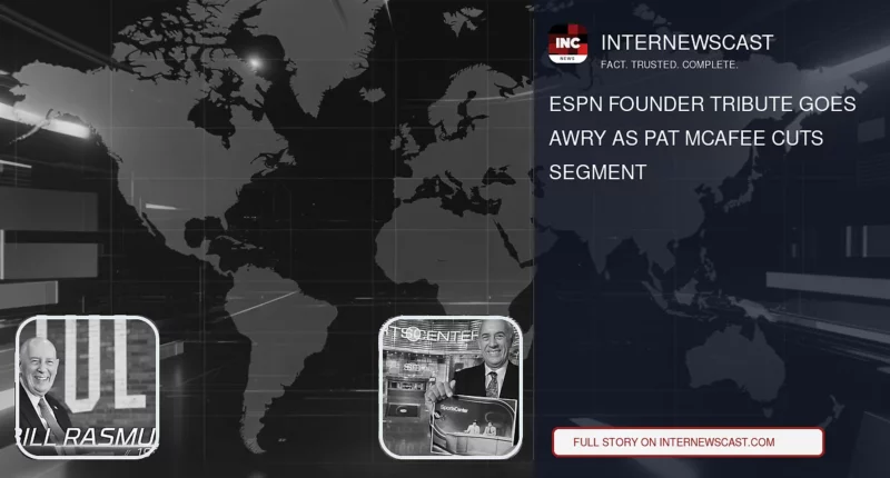 ESPN Founder Tribute Goes Awry as Pat McAfee Cuts Segment - Internewscast Journal