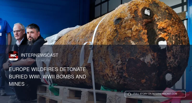 Europe Wildfires Detonate Buried WWI, WWII Bombs and Mines - Internewscast Journal