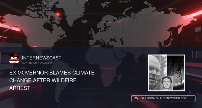Ex-Governor Blames Climate Change After Wildfire Arrest - Internewscast Journal