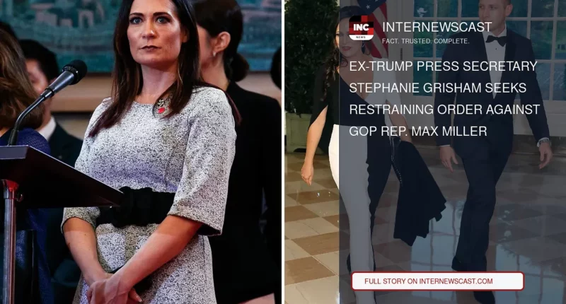 Ex-Trump Press Secretary Stephanie Grisham Seeks Restraining Order Against GOP Rep. Max Miller - Internewscast Journal